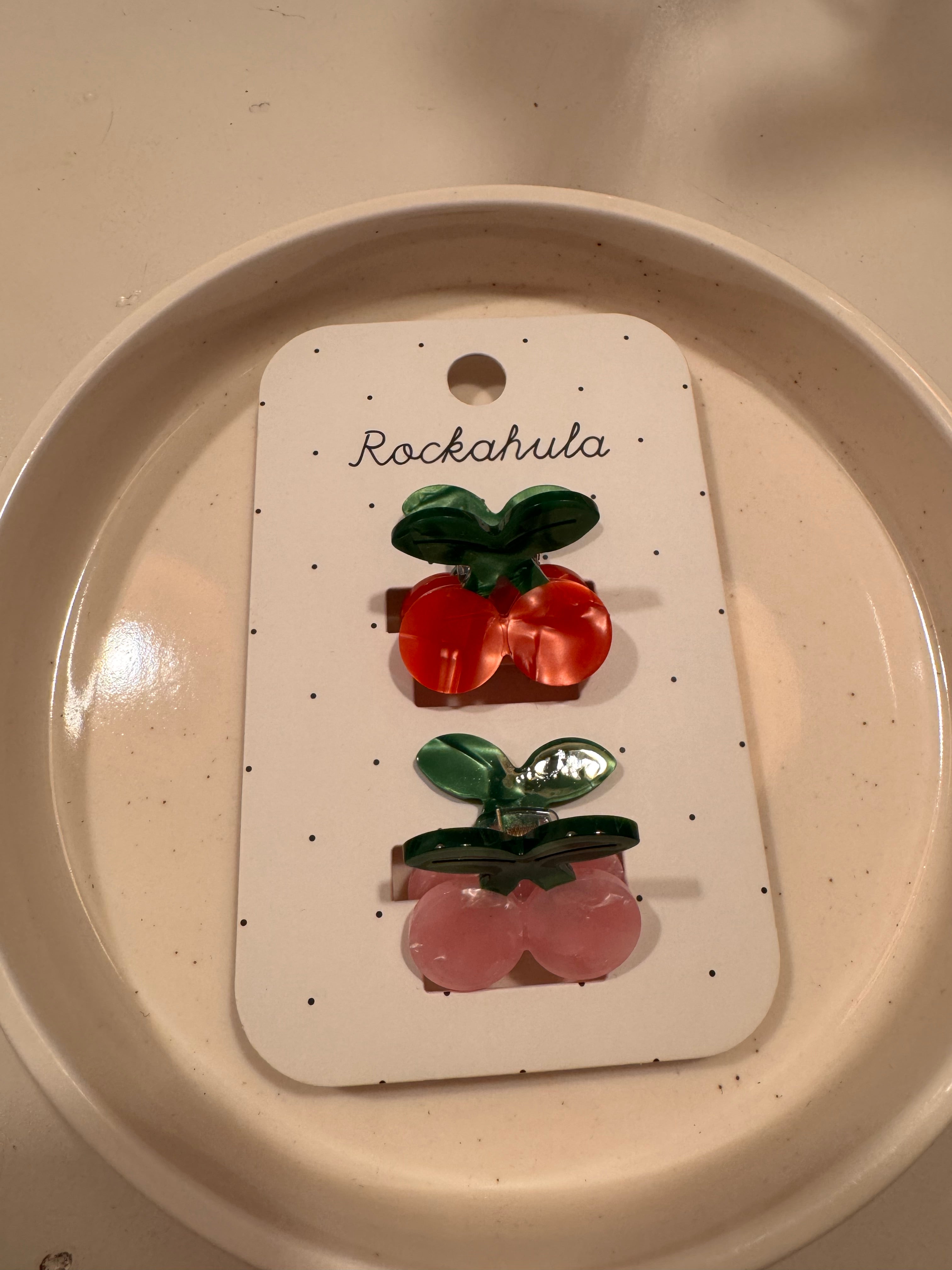 Rockahula Haarklammern Kirsche