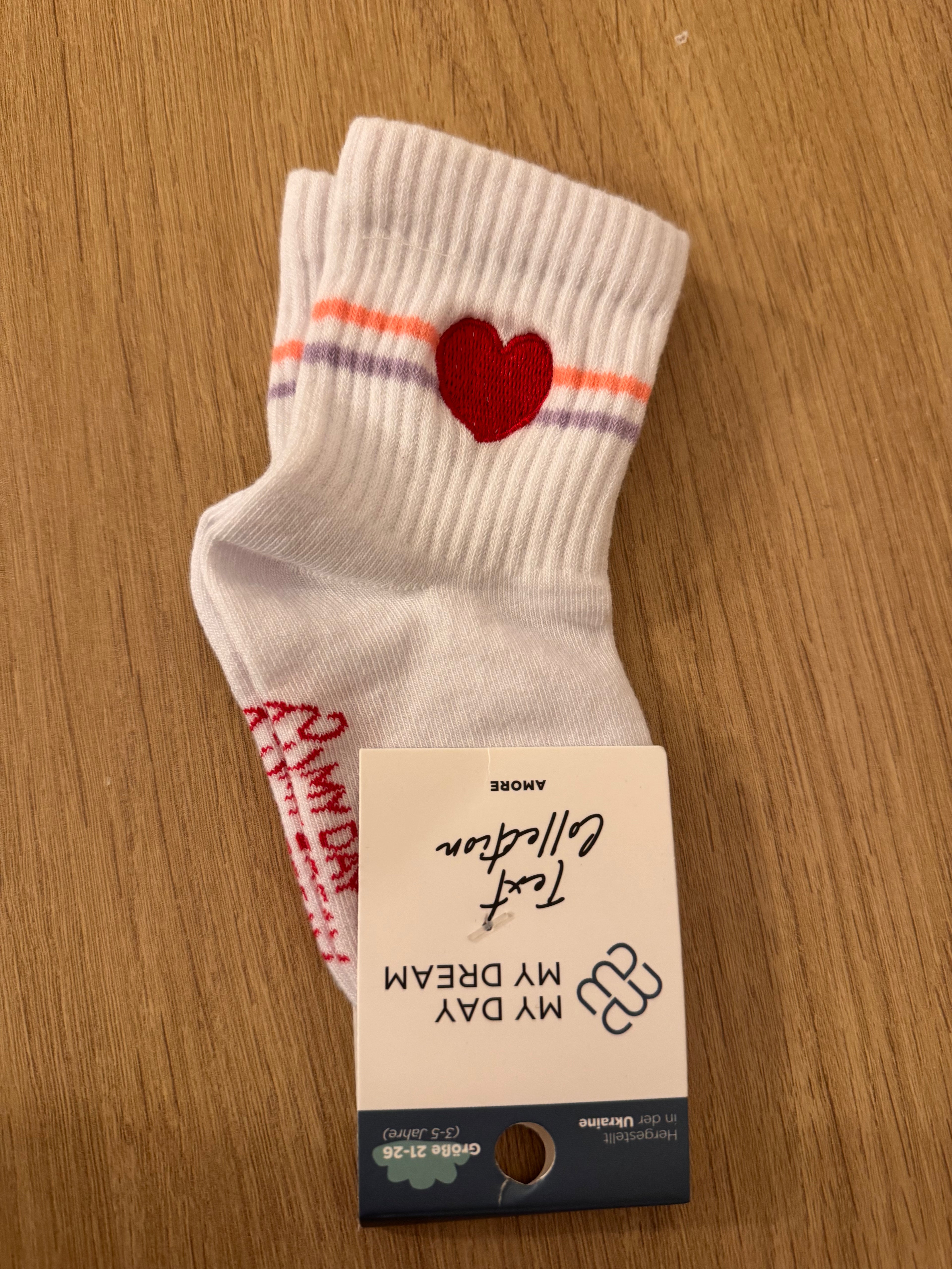 My Day My Dream Socken „Herz“